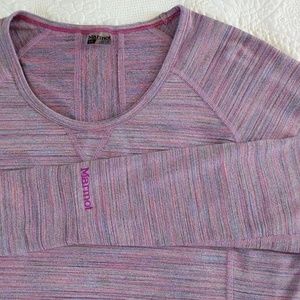 Marmot Helen long sleeve active top EUC